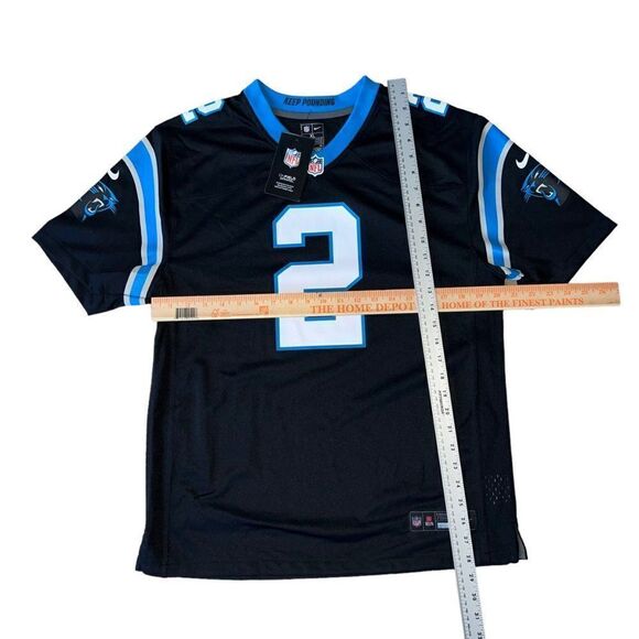 Nike On Field Carolina Panthers #2 DJ Moore Football Jersey Youth XL - Picture 4 of 9